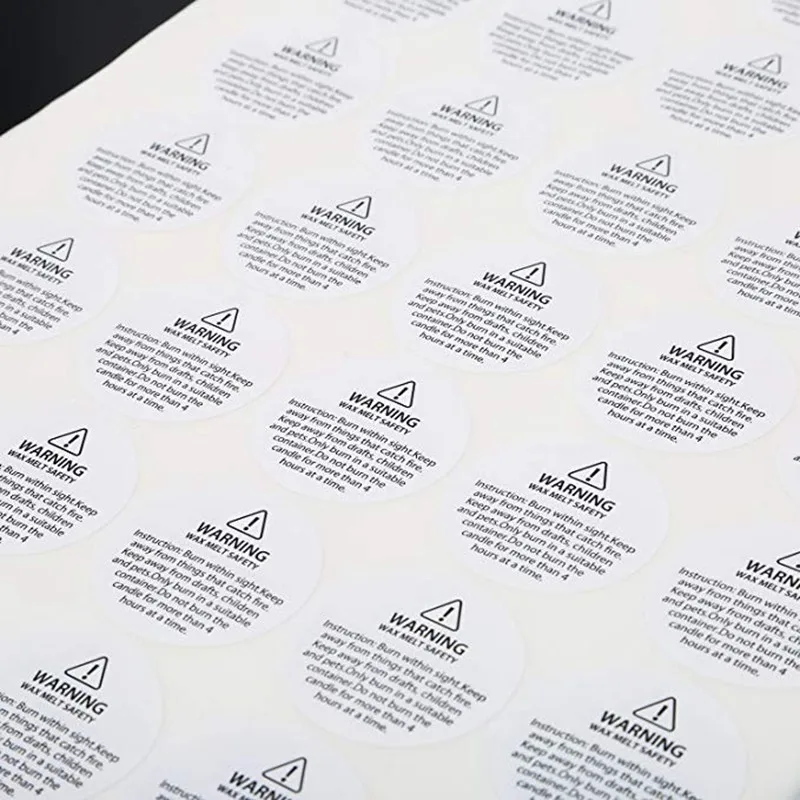 3 Sheets 1.2 Inch Wax Melting Safety Stickers 162PCS Circles Candle Jar Container Labels Candle Warning Stickers
3 Sheets 1.2 Inch Wax Melting Safety Stickers 162PCS Circles Candle Jar Container Labels Candle Warning Stickers