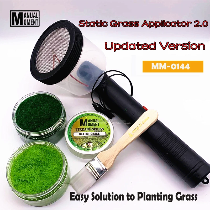 ABS Mini Static Grass Flocking Applicator For Gundam Miniature Scene Model Materia Flocking Making Hobby DIY Tools
ABS Mini Static Grass Flocking Applicator For Gundam Miniature Scene Model Materia Flocking Making Hobby DIY Tools