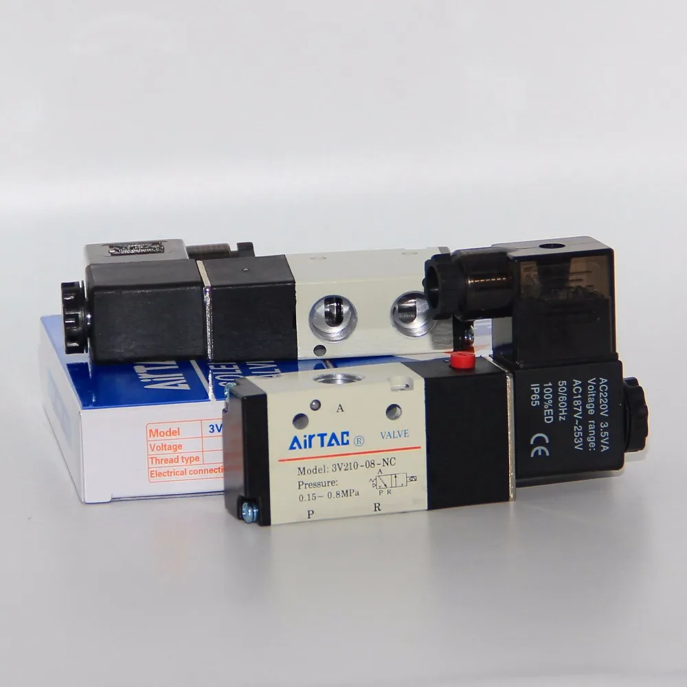 2Pcs Good quality 5 port 2 position Solenoid Valve 4V410-15,have DC24v,DC12V,AC24V,AC36V,AC220V,AC380V
2Pcs Good quality 5 port 2 position Solenoid Valve 4V410-15,have DC24v,DC12V,AC24V,AC36V,AC220V,AC380V