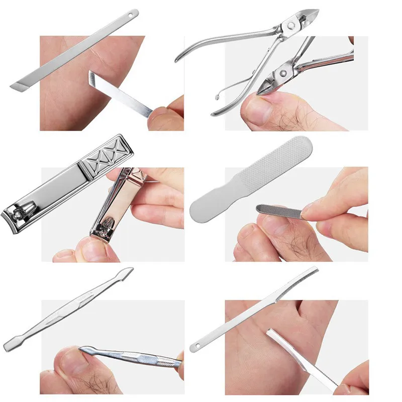 18pcs Manicure Set Pedicure Scissor Cuticle Ear Nail Clipper Kit Stainless Steel Nail Care Tool Manicure Nail Art Accessory
18pcs Manicure Set Pedicure Scissor Cuticle Ear Nail Clipper Kit Stainless Steel Nail Care Tool Manicure Nail Art Accessory