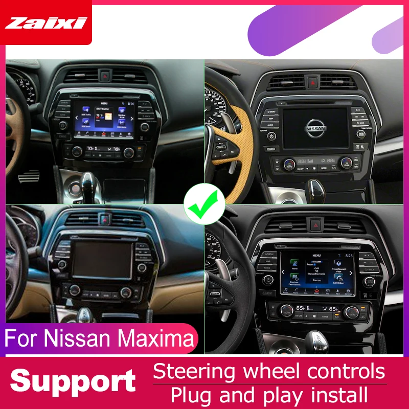 ZaiXi For Nissan Maxima 2015~2019 Car Android Multimedia System 2 DIN Auto Player GPS Navi Navigation Radio Audio WiFi
ZaiXi For Nissan Maxima 2015~2019 Car Android Multimedia System 2 DIN Auto Player GPS Navi Navigation Radio Audio WiFi