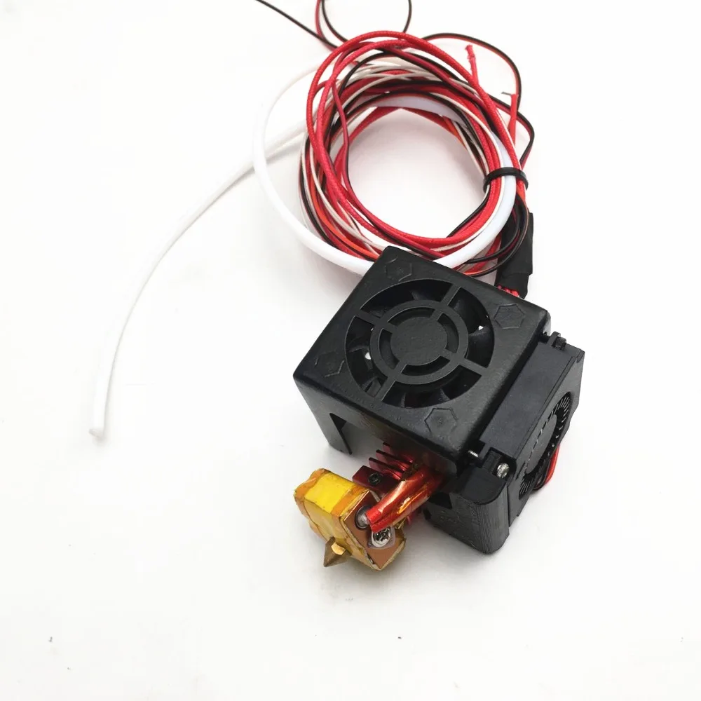 12/24V 40W 3D Printer Parts 0.4mm Nozzle Hot End Extruder Kits With Cooling Fan Full Assembled Extruder Kit For Creality CR-10
12/24V 40W 3D Printer Parts 0.4mm Nozzle Hot End Extruder Kits With Cooling Fan Full Assembled Extruder Kit For Creality CR-10