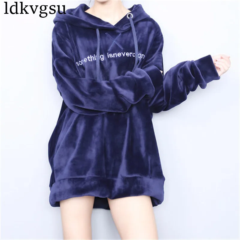 2020 fashion Gold velvet Sweatshirts Women's Spring Autumn Jackets Coats New lazy wind hooded Shirt loose BF Hoodies Tops V151
2020 fashion Gold velvet Sweatshirts Women's Spring Autumn Jackets Coats New lazy wind hooded Shirt loose BF Hoodies Tops V151