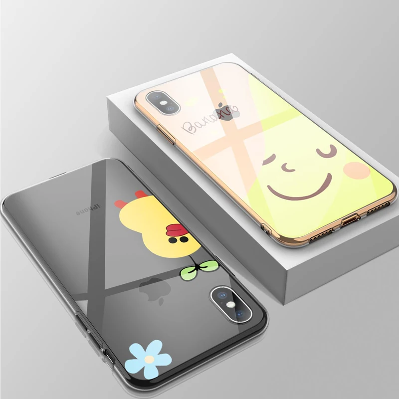 Lovebay Phone Case For iPhone 6 6s 7 8 Plus X XR XS Max 5 5s SE Fashion Lovely Cat Ice Cream Soft TPU |