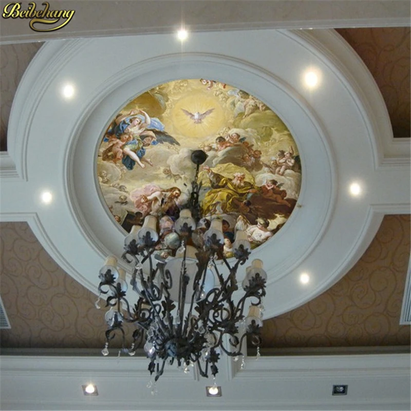 beibehang European wallpaper painting / mural wallpaper ceiling murals wall paper lamp pool Religion photo wallpaper for walls
beibehang European wallpaper painting / mural wallpaper ceiling murals wall paper lamp pool Religion photo wallpaper for walls