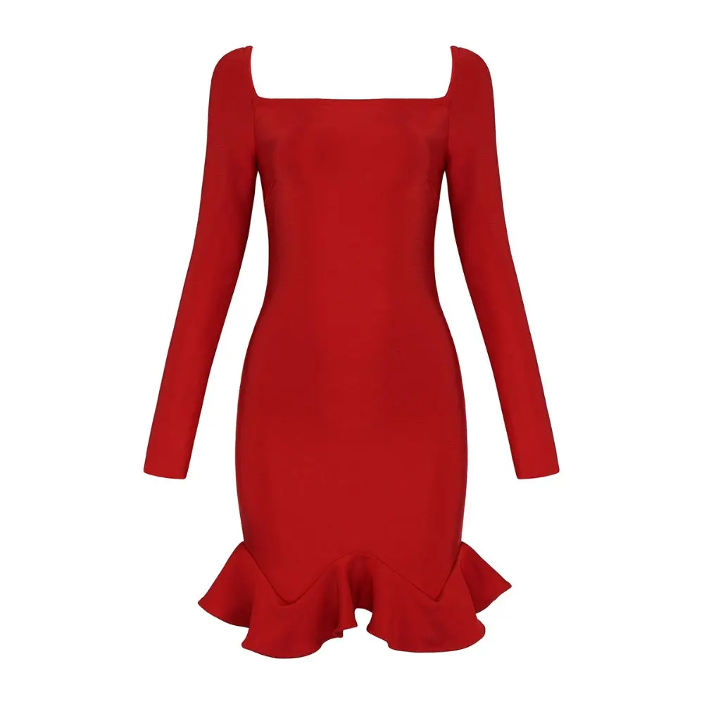 Long Sleeve Bandage Dresses Pink Red Black Elegant Celebrity Night Club Fashion Party Dress Sexy Women Bodycon
Long Sleeve Bandage Dresses Pink Red Black Elegant Celebrity Night Club Fashion Party Dress Sexy Women Bodycon