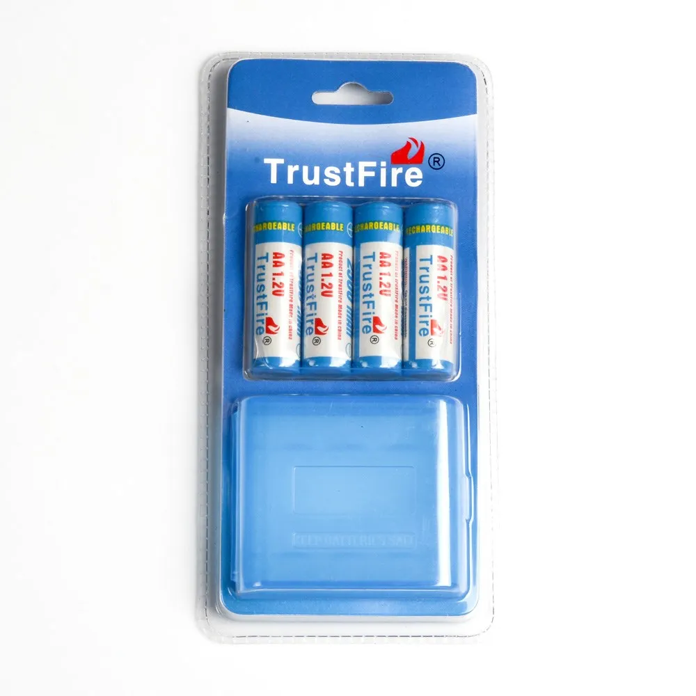

8pcs/lot TrustFire AA 2700mAh 1.2V Battery Rechargeable Ni-MH Batteries With Package Box For Toys/Flashlights/Remote Controls