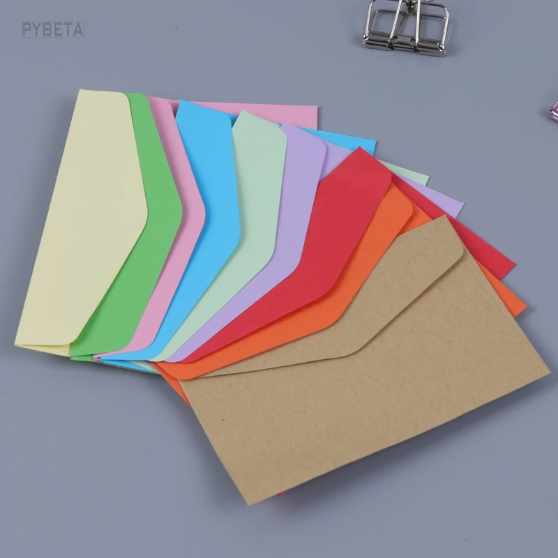 100pcs- 17.5*12.3cm 120gsm Colorful paper envelope business card decorate envelope wedding party invitation
100pcs- 17.5*12.3cm 120gsm Colorful paper envelope business card decorate envelope wedding party invitation
