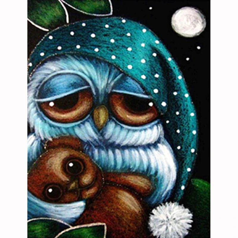 YIKEE owl diamond embroidery Full Drill Diamond Embroidery Sale Handmade Wall Decor Scenery Mosaic Crystal h1601
YIKEE owl diamond embroidery Full Drill Diamond Embroidery Sale Handmade Wall Decor Scenery Mosaic Crystal h1601