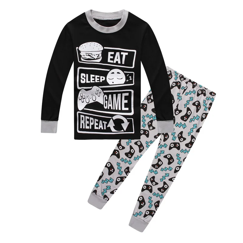 Boys Eat Game Sleep Controller Long Pajamas Kids fortnight Sleepwear Pyjamas Children Christmas Pijamas Home Clothing for Boys
Boys Eat Game Sleep Controller Long Pajamas Kids fortnight Sleepwear Pyjamas Children Christmas Pijamas Home Clothing for Boys