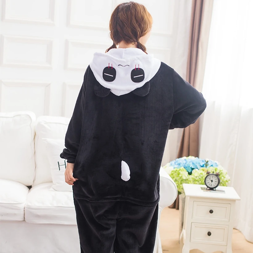 Women Kigurumi Black Panda Pajamas Sets Flannel Hood Animal Pajamas Adult Winter Onesies Nightie Pyjamas Sleepwear Homewear
Women Kigurumi Black Panda Pajamas Sets Flannel Hood Animal Pajamas Adult Winter Onesies Nightie Pyjamas Sleepwear Homewear
