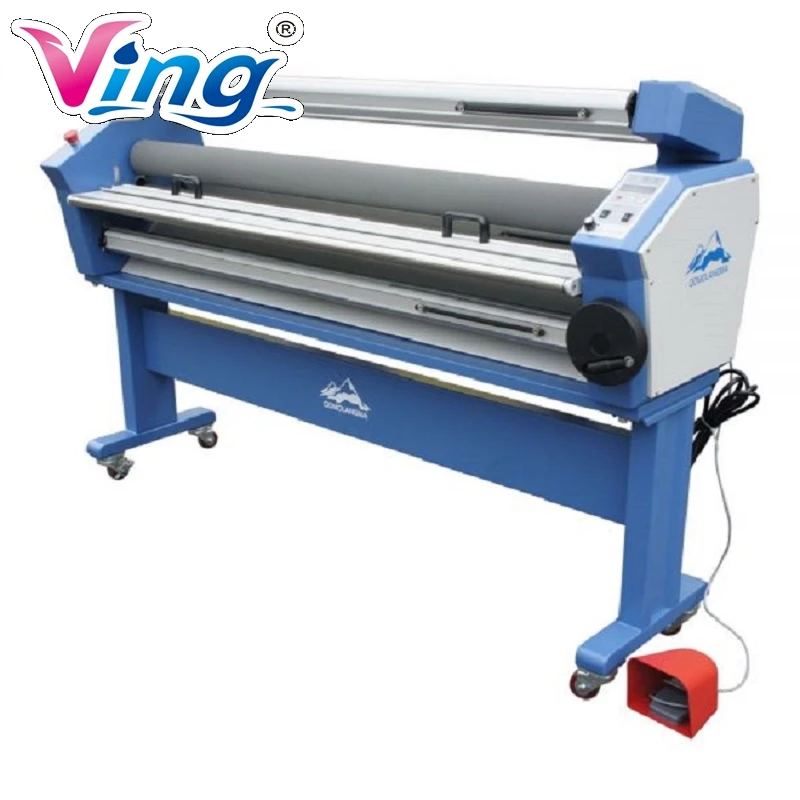 Qomolangma 63in Full-auto Wide Format Cold Laminator, with Heat Assisted without trimmer
Qomolangma 63in Full-auto Wide Format Cold Laminator, with Heat Assisted without trimmer