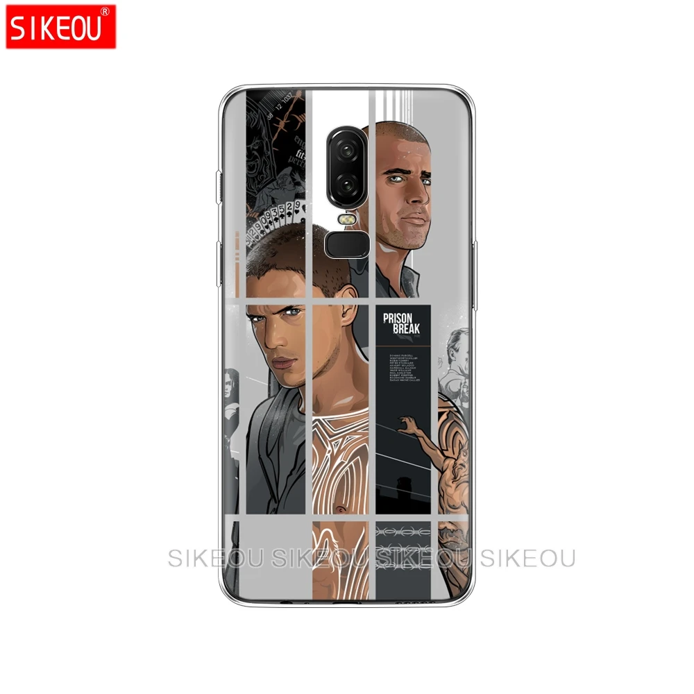 Силиконовый чехол для Oneplus one plus 6 5T 5 3 A3000 A5000 PRISN BREAK побег из тюрьмы | Мобильные