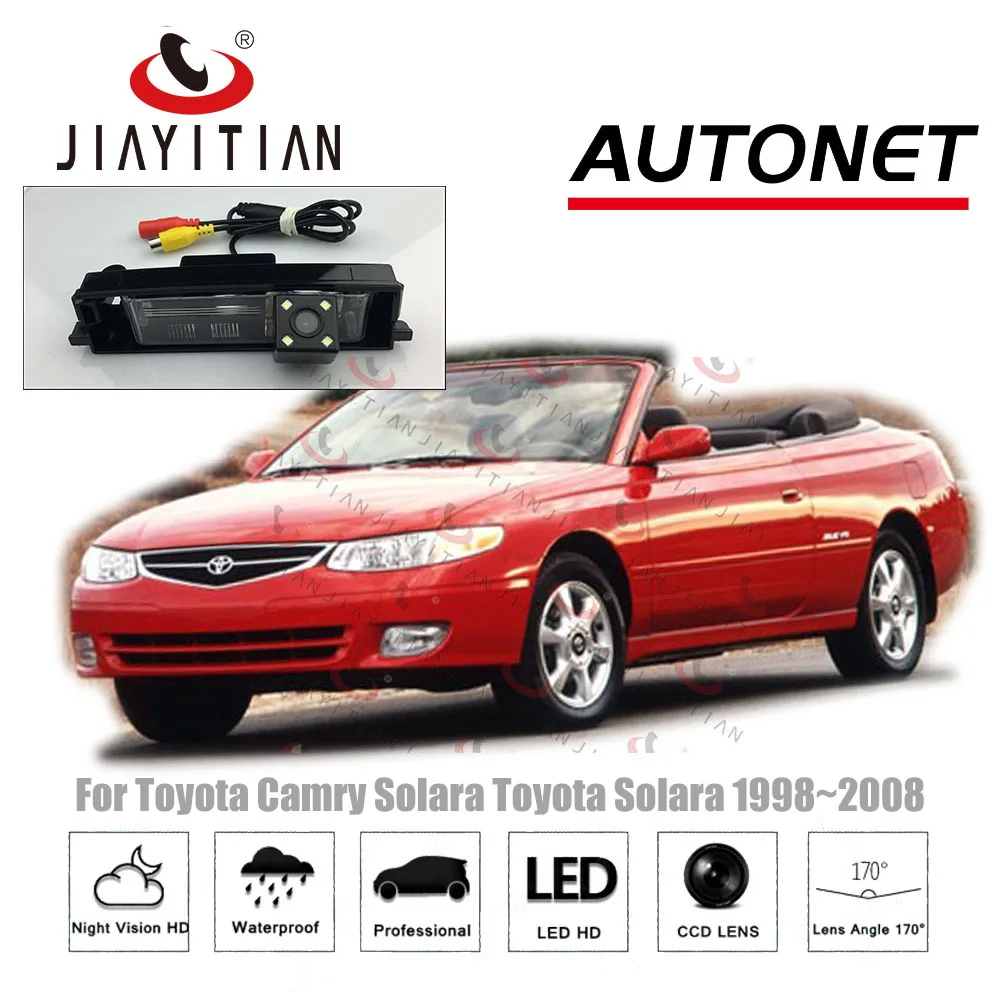 

JiaYiTian rear view camera For Toyota Solara For Camry Solara 1998~2008 2005 CCD/Night Vision/Backup Camera/License Plate camera