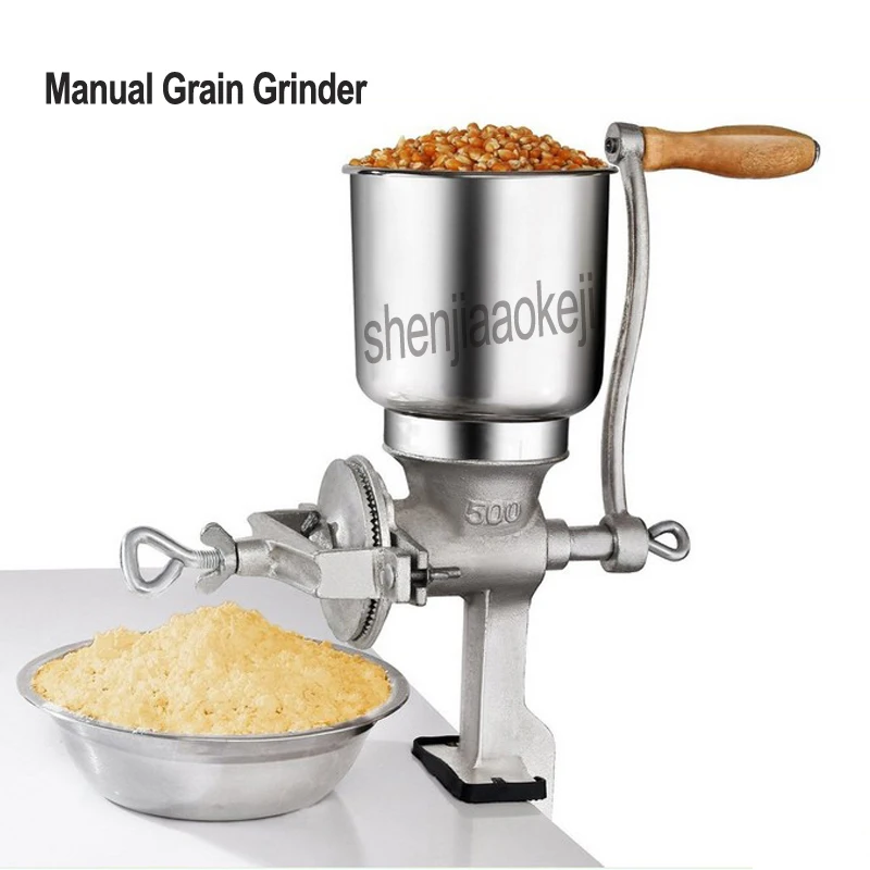 Manual Graining Machine Hand-cranked Grain Grinder Corn Nut Soy Peanuts Rice Restaurant Cereals Grinder 1PC
Manual Graining Machine Hand-cranked Grain Grinder Corn Nut Soy Peanuts Rice Restaurant Cereals Grinder 1PC