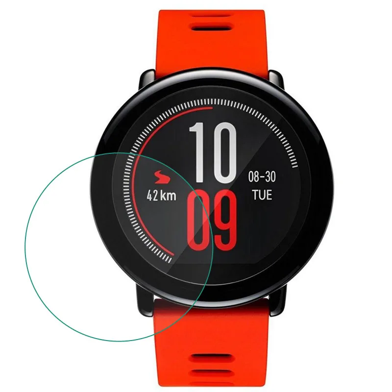 Ультрапрозрачная защитная пленка из закаленного стекла для Xiaomi Huami Amazfit PACE Sports Smart Watch, защитная пленка для экрана
Ультрапрозрачная защитная пленка из закаленного стекла для Xiaomi Huami Amazfit PACE Sports Smart Watch, защитная пленка для экрана