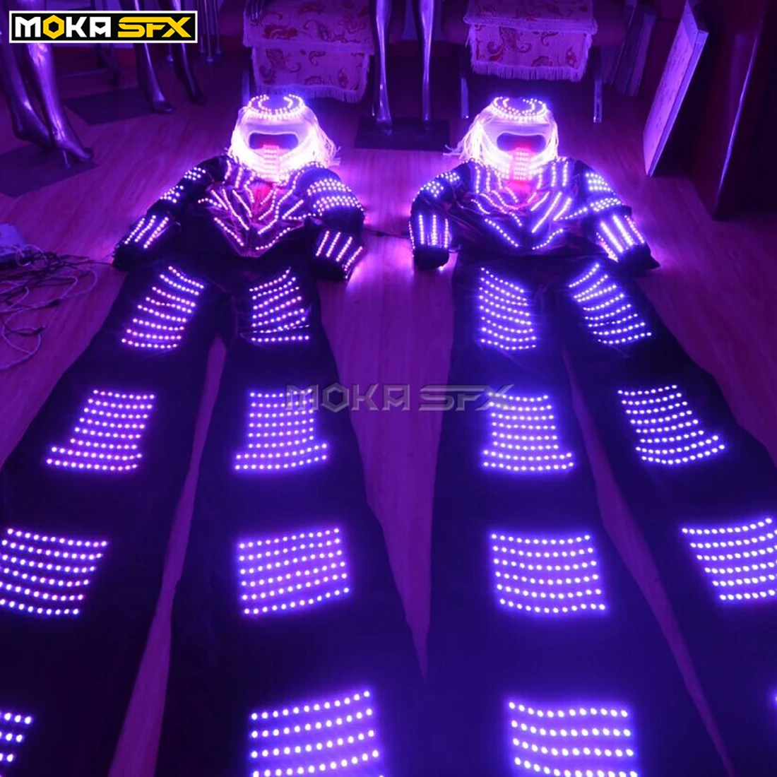 LED light suits robot clothes led stilts walker costume led robot suits party ballroom disco nightclub stage robot dress show
LED light suits robot clothes led stilts walker costume led robot suits party ballroom disco nightclub stage robot dress show