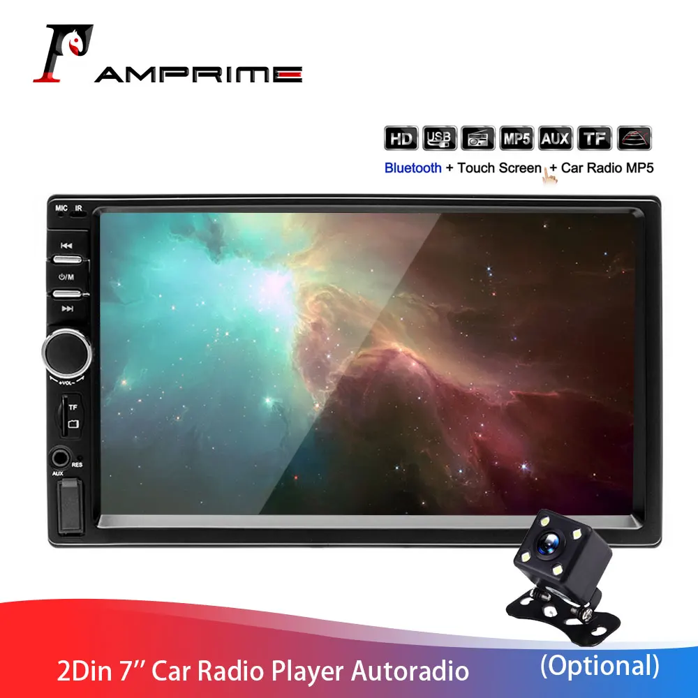 Автомагнитола AMPrime 2 din, мультимедийный MP5-плеер с 7-дюймовым сенсорным экраном, Bluetooth, USB, монитор резервного копирования
Автомагнитола AMPrime 2 din, мультимедийный MP5-плеер с 7-дюймовым сенсорным экраном, Bluetooth, USB, монитор резервного копирования