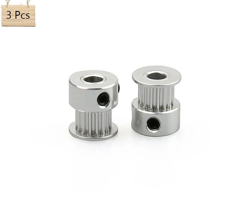 3Pcs/Lot GT2 Timing Pulley 16 teeth Alumium Bore 5mm for width 6mm belt For Anet 3D Printer Parts
3Pcs/Lot GT2 Timing Pulley 16 teeth Alumium Bore 5mm for width 6mm belt For Anet 3D Printer Parts