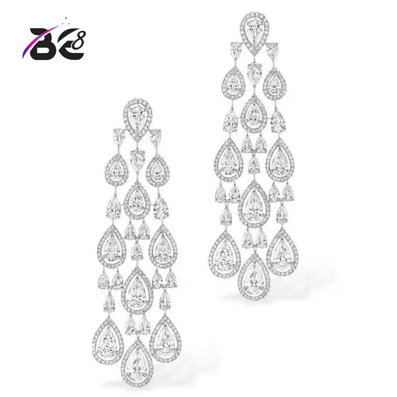 Be 8 2018 Trendy Clear White Water Drop Cubic Zirconia Women Tassel Earring Brazil Style Drop Earring Brincos Bijoux Gifts E704
Be 8 2018 Trendy Clear White Water Drop Cubic Zirconia Women Tassel Earring Brazil Style Drop Earring Brincos Bijoux Gifts E704