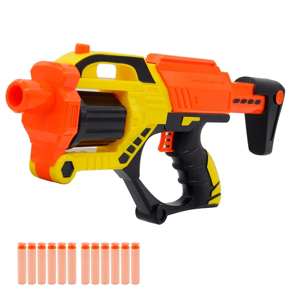 Мягкие пули игрушечный пистолет костюм для Nerf мягкие забавные уличные игрушки