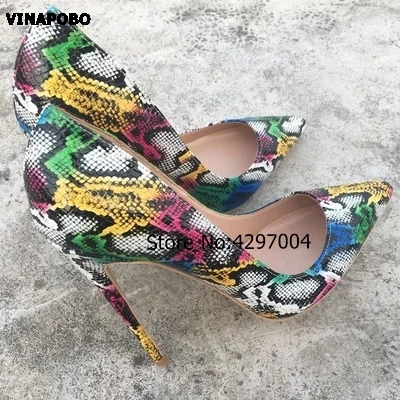 vinapobo Pattern Women Shoes Snake Printed Sexy Stilettos High Heels Pointed Toe wedding Shoes Pumps Luxury Zapatos Mujer 12cm
vinapobo Pattern Women Shoes Snake Printed Sexy Stilettos High Heels Pointed Toe wedding Shoes Pumps Luxury Zapatos Mujer 12cm