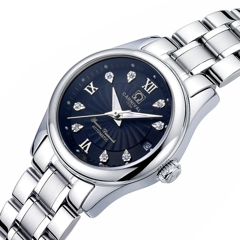 Carnival Women Watches Luxury Brand ladies Automatic Mechanical Watch Women Sapphire Waterproof relogio feminino C-8830-3
Carnival Women Watches Luxury Brand ladies Automatic Mechanical Watch Women Sapphire Waterproof relogio feminino C-8830-3