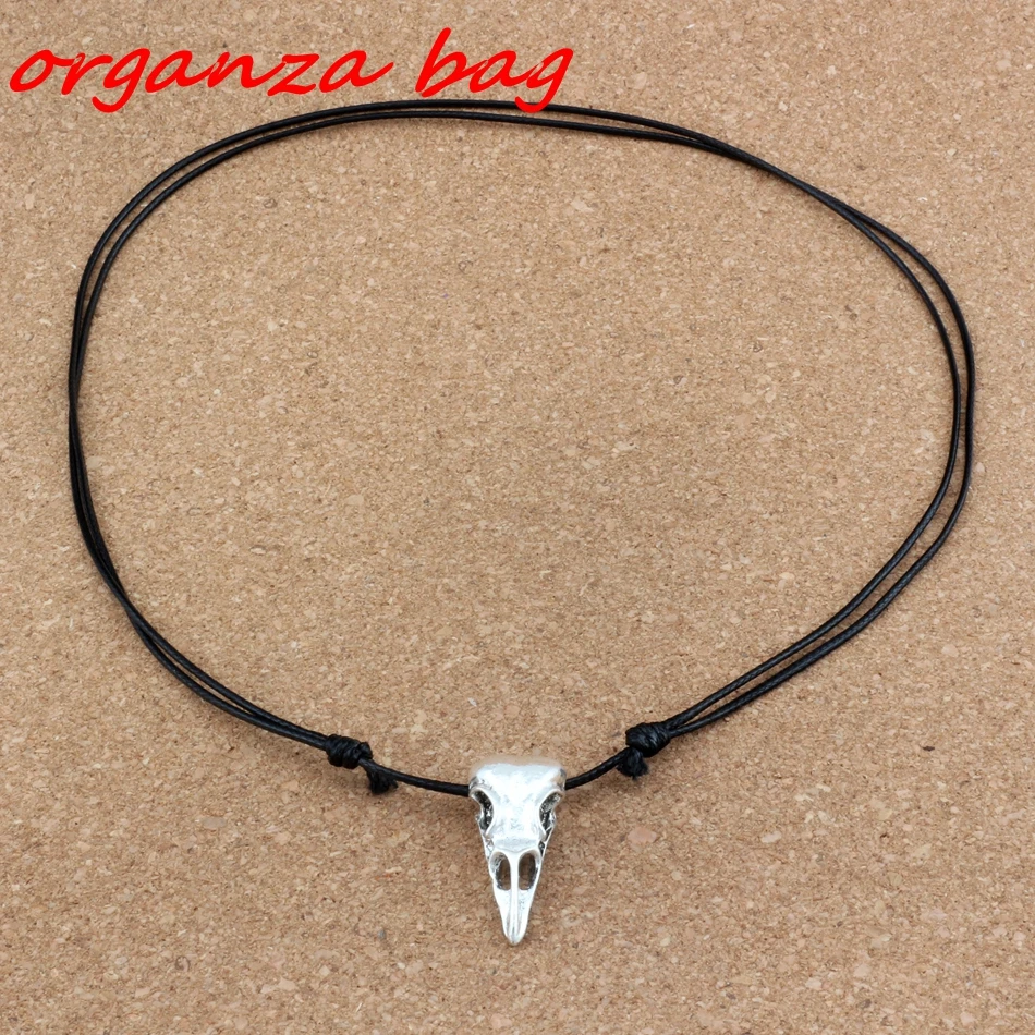 2 Pcs / Lot 3D Skull Bird Head Alloy Charms Pendant Necklaces Jewelry DIY 20 Inches Chains Genuine Leather A-286d
2 Pcs / Lot 3D Skull Bird Head Alloy Charms Pendant Necklaces Jewelry DIY 20 Inches Chains Genuine Leather A-286d