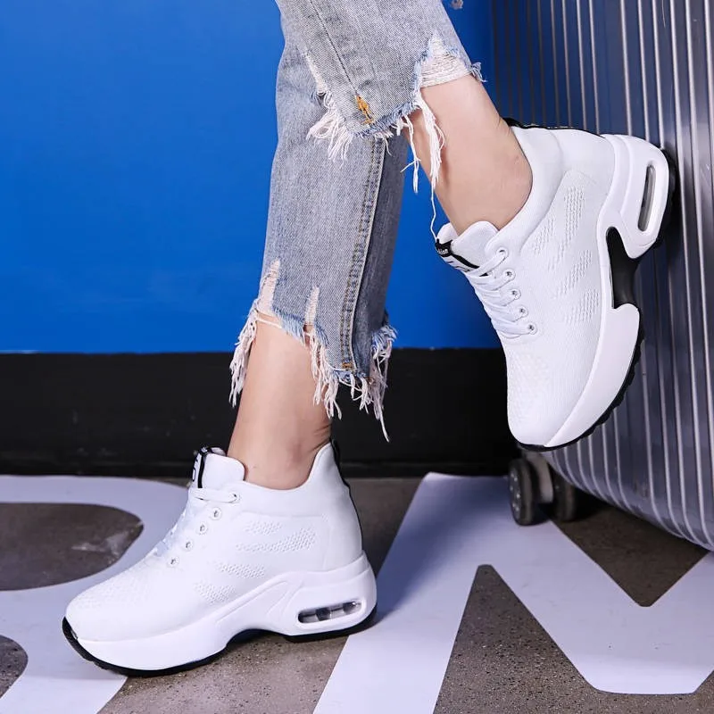 Woven Woman Platform High Wedge Sneaker chunky Womens Casual Shoes Soft White Sneakers Wedge Tenis Feminino Casual Kedsfs
Woven Woman Platform High Wedge Sneaker chunky Womens Casual Shoes Soft White Sneakers Wedge Tenis Feminino Casual Kedsfs