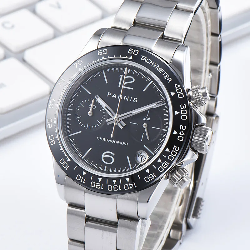 Fashion Parnis Quartz Watches Men Pilot Chronograph Luxury Business Sapphire Crystal Men's Watch Relogio Masculino 2020 Box Gift
Fashion Parnis Quartz Watches Men Pilot Chronograph Luxury Business Sapphire Crystal Men's Watch Relogio Masculino 2020 Box Gift