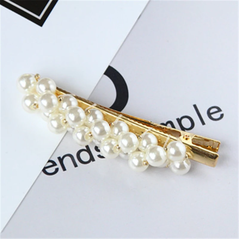 pearl hair clip wedding headpieces hair accessories hair decoration jewelry metal alligator hair pins for women barette
pearl hair clip wedding headpieces hair accessories hair decoration jewelry metal alligator hair pins for women barette