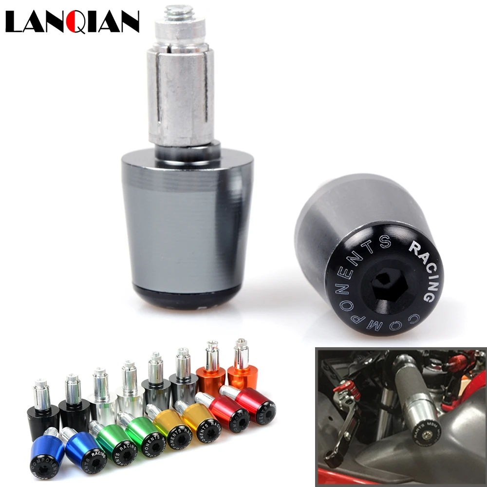 22mm Aluminum Motorcycle Handle Hand Bar Ends Motorbike Handlebar Grips Ends For Suzuki GSXR GSX-R 600 750 1000 K1 K2 K3 K4
22mm Aluminum Motorcycle Handle Hand Bar Ends Motorbike Handlebar Grips Ends For Suzuki GSXR GSX-R 600 750 1000 K1 K2 K3 K4