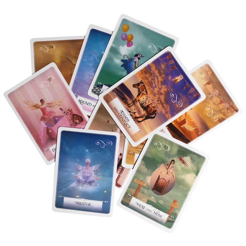 New knowledge wisdom oracle cards 52 cards/set English mysterious fortune tarot cards game for girls family card game
New knowledge wisdom oracle cards 52 cards/set English mysterious fortune tarot cards game for girls family card game