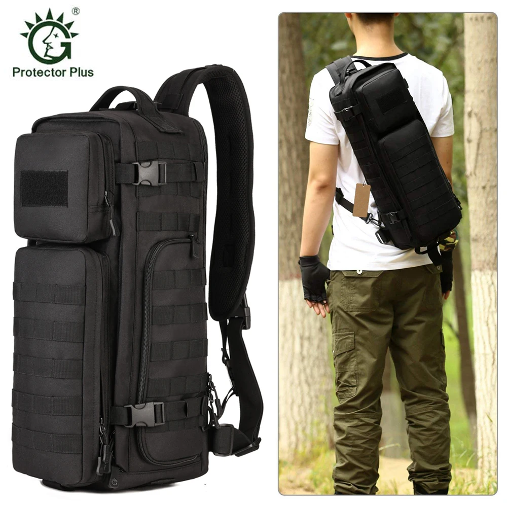 Tactical Sling Bag Pack Military Shoulder Backpack Man Large Travel Assault Backpacks Molle Bags Outdoors Camping Rucksack
Tactical Sling Bag Pack Military Shoulder Backpack Man Large Travel Assault Backpacks Molle Bags Outdoors Camping Rucksack