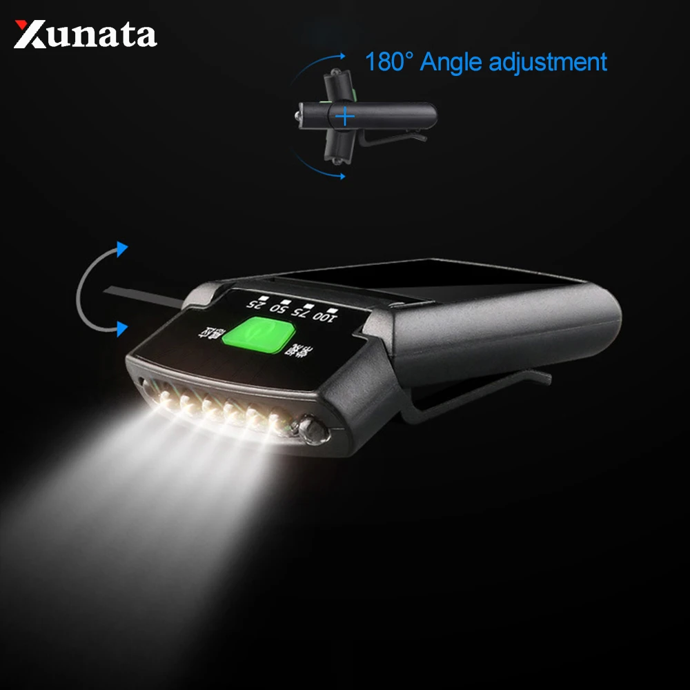 USB Rechargeable Body Motion Sensor LED Headlamp 4*LED Hat Clip Light Adjustable Lamp Cap Waterproof Built-in 900mAh Battery
USB Rechargeable Body Motion Sensor LED Headlamp 4*LED Hat Clip Light Adjustable Lamp Cap Waterproof Built-in 900mAh Battery