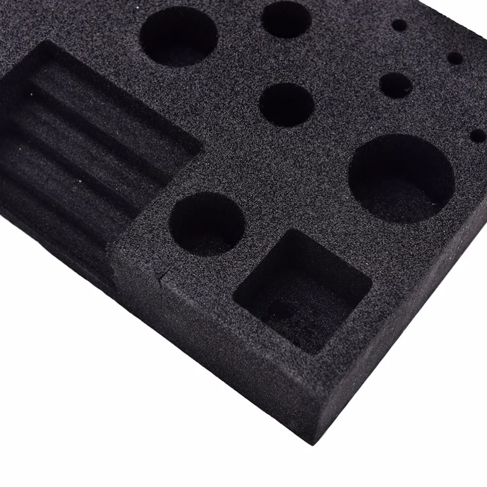 10*6.1*1.9 inch Black Fly Tying Caddy EVA Foam Tools Oganizer Tool Station | Спорт и развлечения