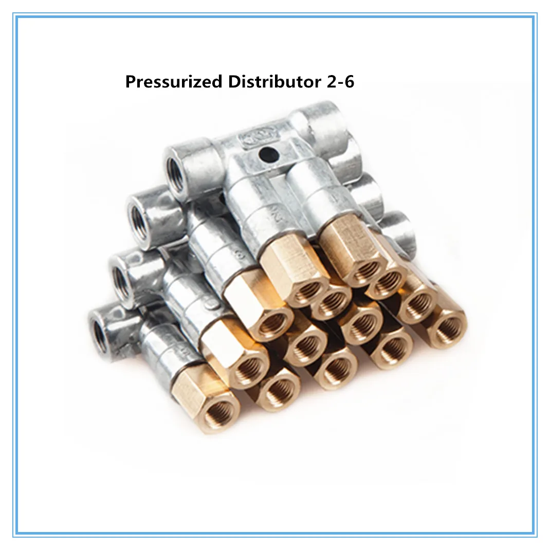 Detective Pressurized Grease/Oil distributor/separator valve/divider 5 outlets for centralized lubrication system
Detective Pressurized Grease/Oil distributor/separator valve/divider 5 outlets for centralized lubrication system