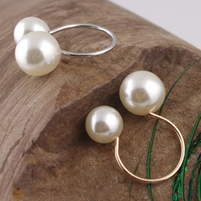 2018 Pop Femme Adjustable Double Pearl Rings For Women Beach Tidal Jewellery Wedding Gifts 2018 New Girls Gift
2018 Pop Femme Adjustable Double Pearl Rings For Women Beach Tidal Jewellery Wedding Gifts 2018 New Girls Gift