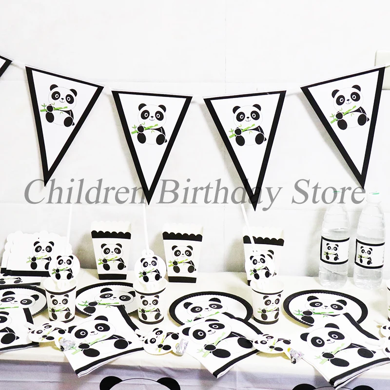 89pcs/lot Panda theme disposable party tableware cute panda disposable tableware sets Panda plates cups banners
89pcs/lot Panda theme disposable party tableware cute panda disposable tableware sets Panda plates cups banners