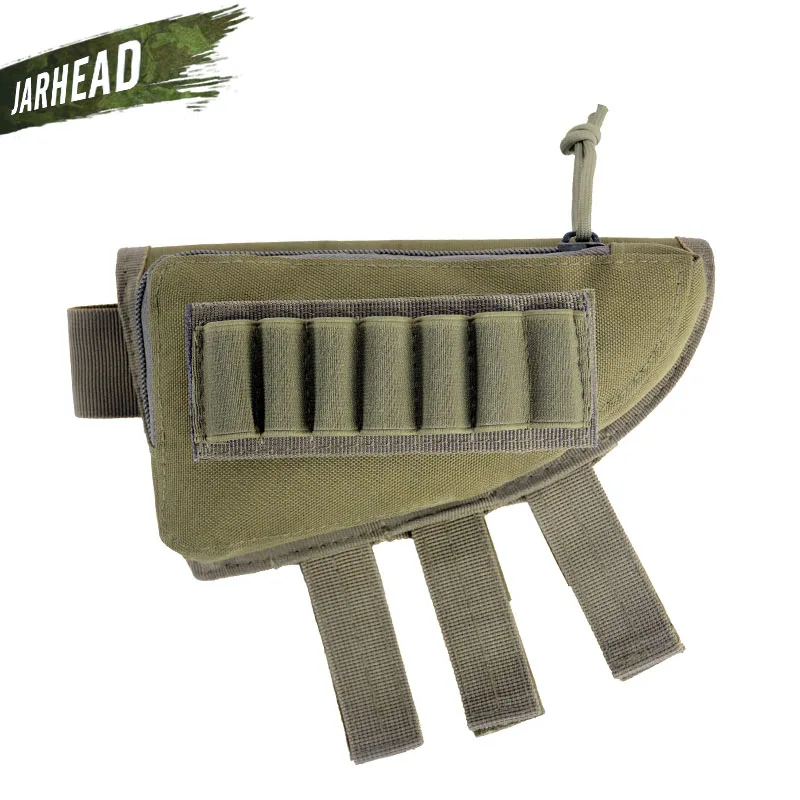 7 Shells Ammo Pouch Adjustable Tactical Butt Stock Rifle Cheek Rest Bullet Bag Holder Military Bullet Carrier Gun Accessories
7 Shells Ammo Pouch Adjustable Tactical Butt Stock Rifle Cheek Rest Bullet Bag Holder Military Bullet Carrier Gun Accessories