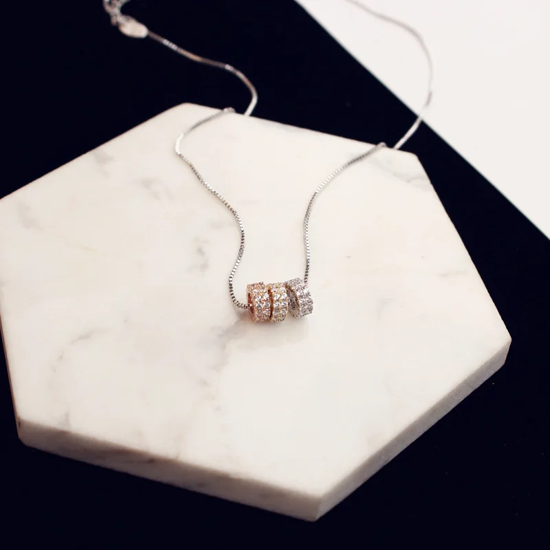 Trendy Style Bijoux Round Circles Crystal Necklaces & Pendants Rose Gold Color Fashion Jewelry Women Wedding Charm Necklace
Trendy Style Bijoux Round Circles Crystal Necklaces & Pendants Rose Gold Color Fashion Jewelry Women Wedding Charm Necklace