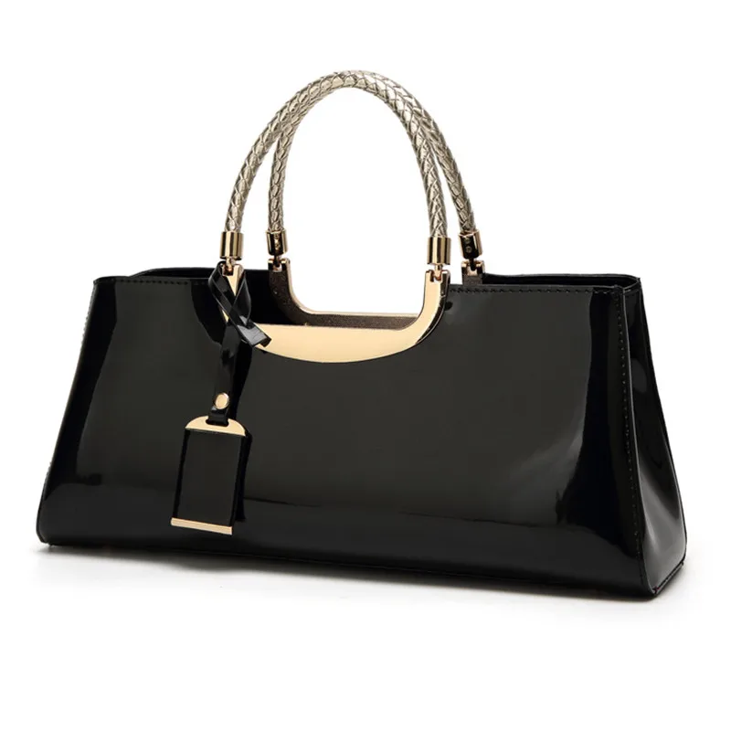 High Quality Patent Leather Women Bag Sac A Main Travel Shoulder bags for women 2019 Totes Italian Leather Handbags bolso mujer
High Quality Patent Leather Women Bag Sac A Main Travel Shoulder bags for women 2019 Totes Italian Leather Handbags bolso mujer