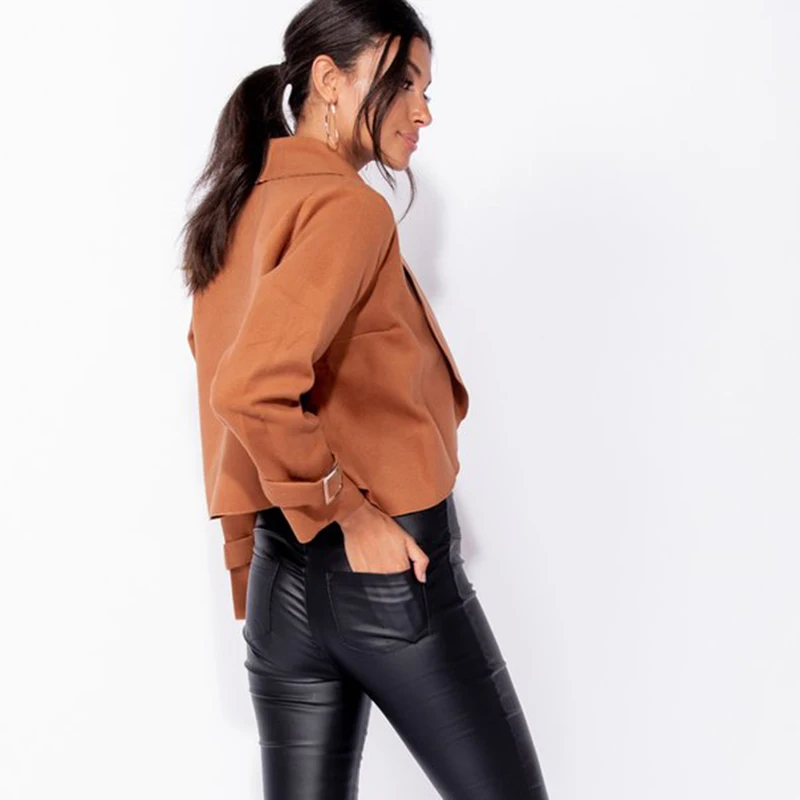 Turn-down Collar Cardigan Women Jacket Fashion Autumn Nice Elegant Open Stitch Jacket Female Casual Outwear Chaqueta Mujer
Turn-down Collar Cardigan Women Jacket Fashion Autumn Nice Elegant Open Stitch Jacket Female Casual Outwear Chaqueta Mujer