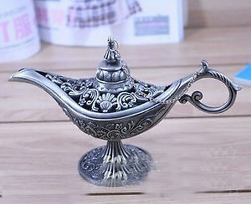 2 шт. редкая легенда, волшебный Al-addin Genie светильник светящаяся масляная лампа, чайный горшок, коллекционное украшение, реальное искусственно...
2 шт. редкая легенда, волшебный Al-addin Genie светильник светящаяся масляная лампа, чайный горшок, коллекционное украшение, реальное искусственно...