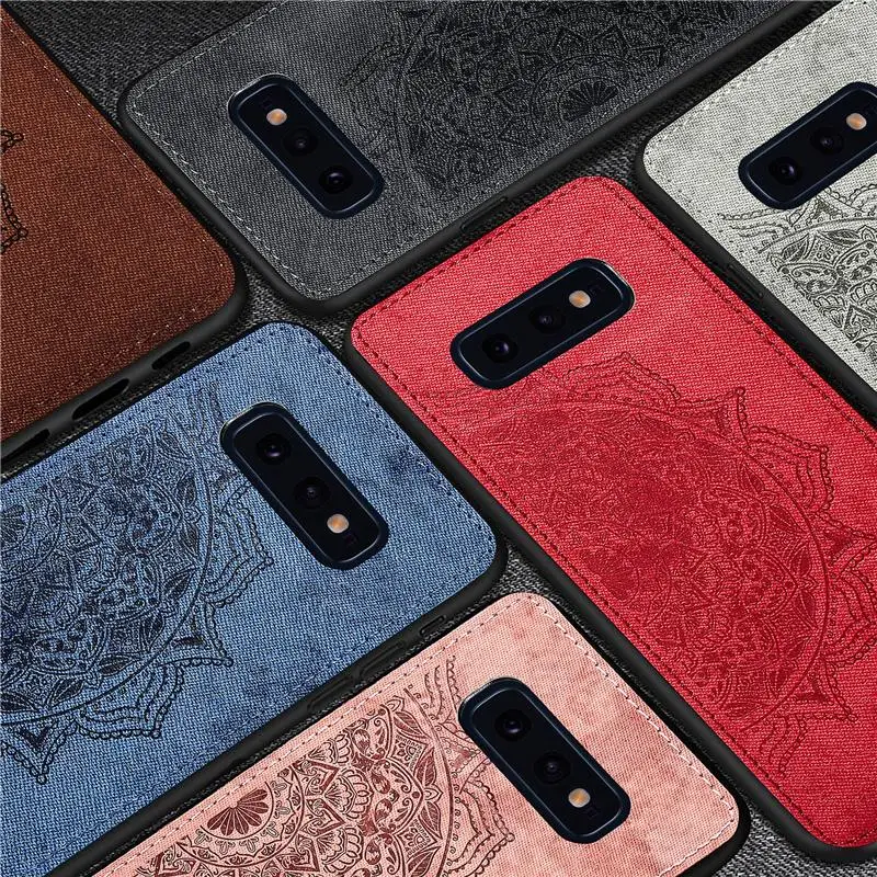 sFor Samsung Galaxy S10e Case Fashion Fabric Shell Silicone Bumper Cloth+PC Phone Case For Samsung S10e Cover G970F/DS S10 Plus
sFor Samsung Galaxy S10e Case Fashion Fabric Shell Silicone Bumper Cloth+PC Phone Case For Samsung S10e Cover G970F/DS S10 Plus