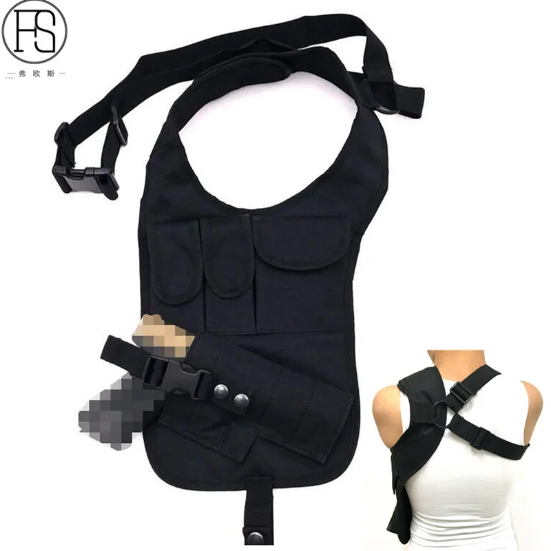 Outdoor CS Combat Rig Shoulder Pistol Gun Armpit Holster For Hunting Airsoft Waist Hidden Pouch
Outdoor CS Combat Rig Shoulder Pistol Gun Armpit Holster For Hunting Airsoft Waist Hidden Pouch