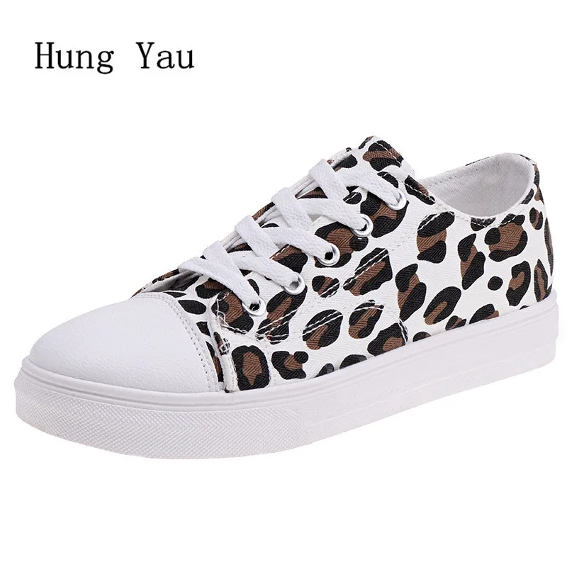 Women Casual Shoes Flats Canvas Leopard 2019 Fashion Outdoor Breathable Couple Shoes Lace Up Shoes Woman Round Toe Platform
Women Casual Shoes Flats Canvas Leopard 2019 Fashion Outdoor Breathable Couple Shoes Lace Up Shoes Woman Round Toe Platform