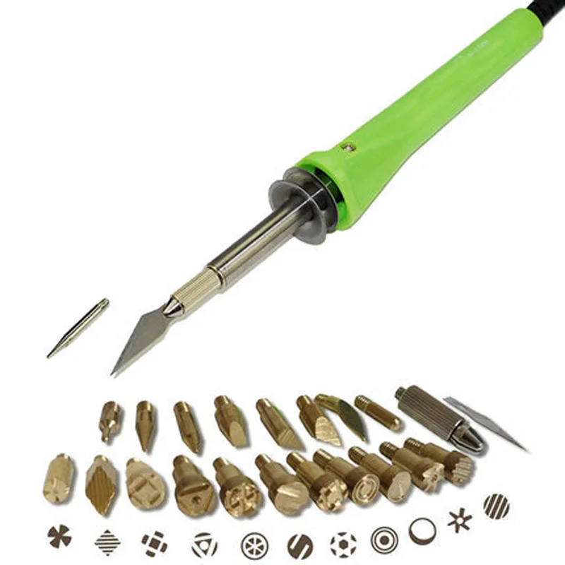 Imported roasted roasted electric iron sets 21 sets of hot flowers hot trowel tool
Imported roasted roasted electric iron sets 21 sets of hot flowers hot trowel tool