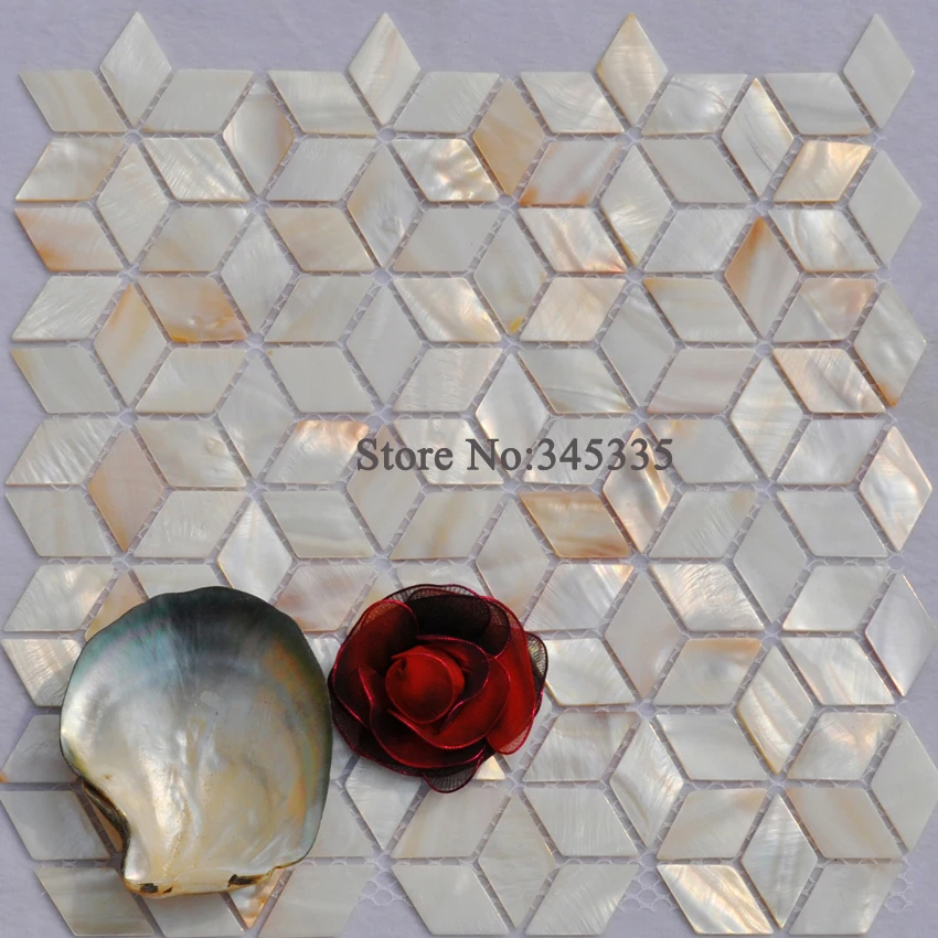 11 шт. декоративная мозаичная плитка из ракушки ромба|mosaic wall tiles kitchen|nature wallwall nature |