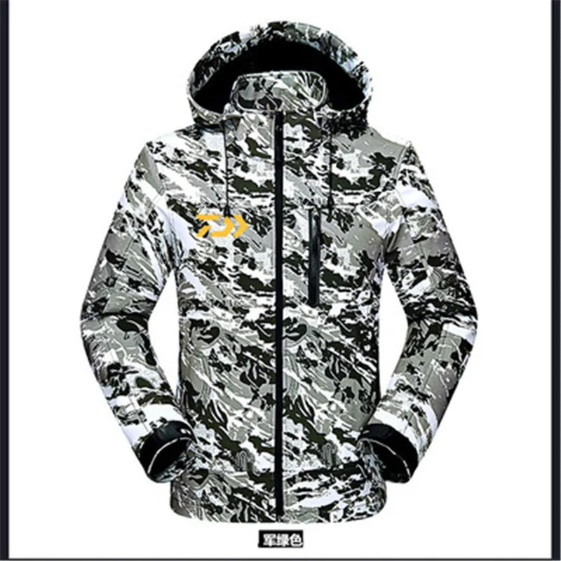 Autumn Winter New Daiwa Fishing Clothes 2018 Outdoor Men Camouflage Waterproof Windproof Warm Jacket Thick Mountaineering Coat
Autumn Winter New Daiwa Fishing Clothes 2018 Outdoor Men Camouflage Waterproof Windproof Warm Jacket Thick Mountaineering Coat